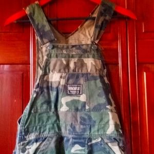 Winchester Woodlands Camouflage Hunting Double knee Overalls 32x31"